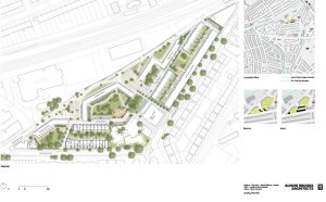 Alison Brooks Architects, Ely Court, situace
