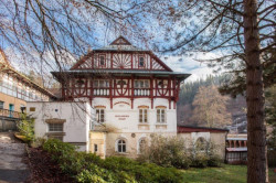 Stav před rekonstrukcí (Sluneční lázně v Luhačovicích, TRANSAT architekti)