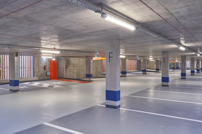 Parkovací dům Jana Gayera, architekti chmelík & partneři