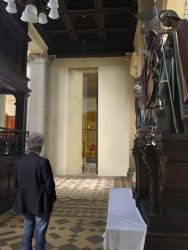 Vizualizace adorační kaple v katedrále Božského Spasitele v Ostravě 