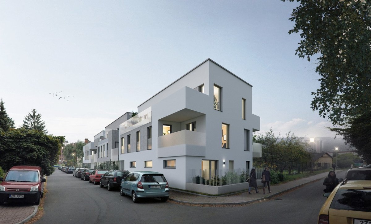 Rezidence Čepkovská, vizualizace, Sollaron architects