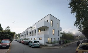 Rezidence Čepkovská, vizualizace, Sollaron architects