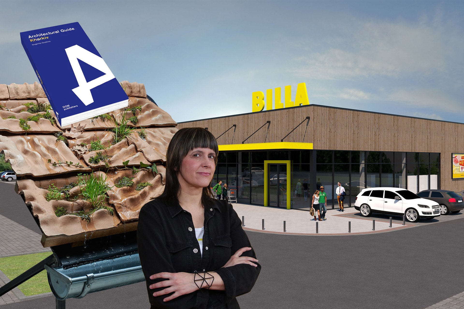 Staví se supermarket ze dřeva. U Karlova mostu vystavují nejúspěšnější umělci. Češi milují střešní tašky