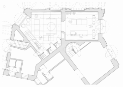 GRAU, Slávica, půdorys 1. NP – foto