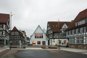 Budova restaurace Das Waldhorn v německém Kirchheim unter Teck, KO/OK Architektur a Studio Berardi