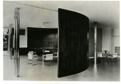 Vila Tugenhat v Brně, historická fotografie původního stavu z roku 1931, interiér – foto