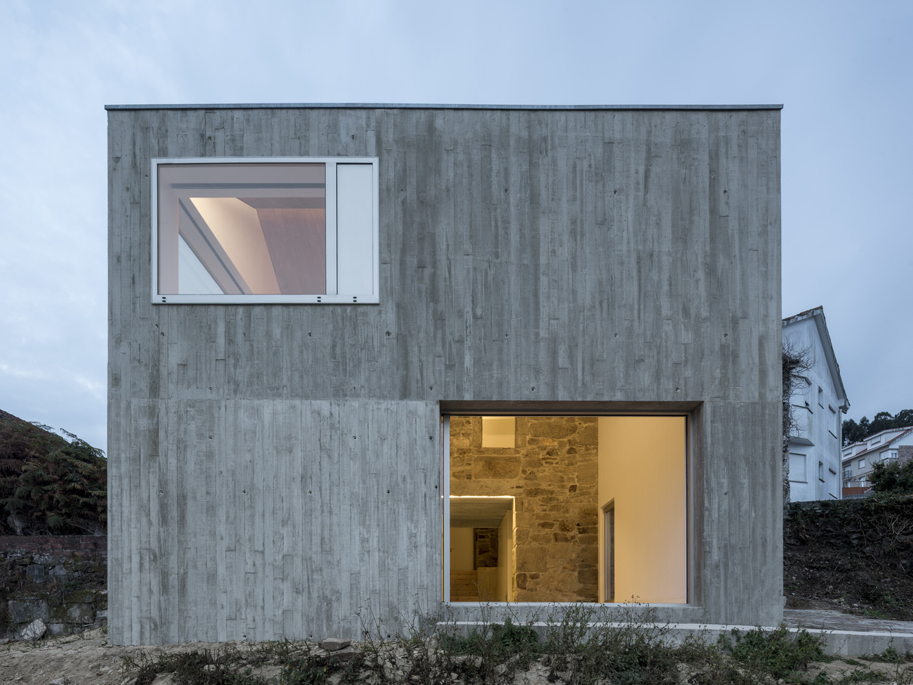 Rekonstrukce a dostavba rodinného domu v Muros, fuertes-penedo arquitectos