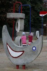 Obnovené hřiště ve Stromovce