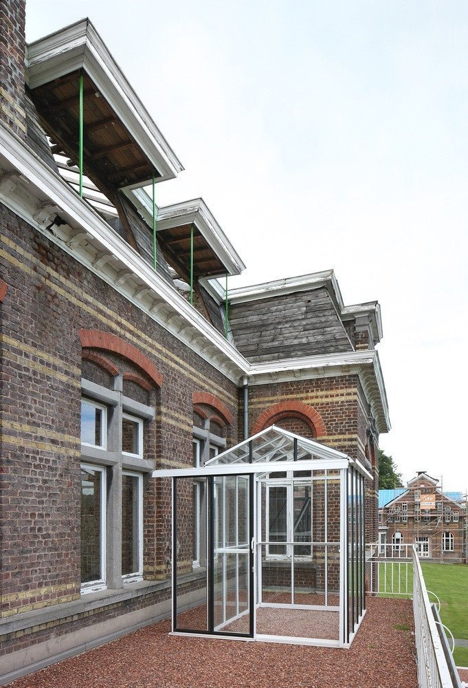 Přestavba psychiatrické léčebny PC Carritas v Belgii, Architecten de vylder vinck taillieu