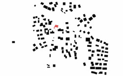 Mateřská škola v Jižním Tyrolsku, feld72, situace