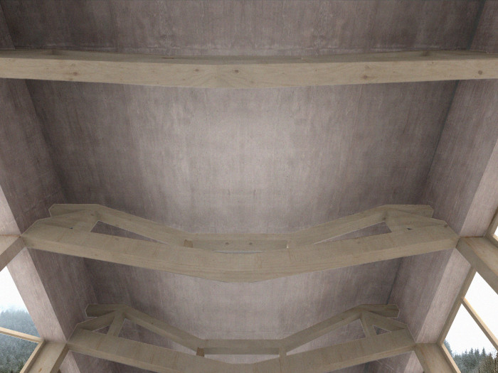 Vítěz 21. ročníku studentské soutěže Ještěd f Kleci, projekt Duševní lázně od Dity Petráňové