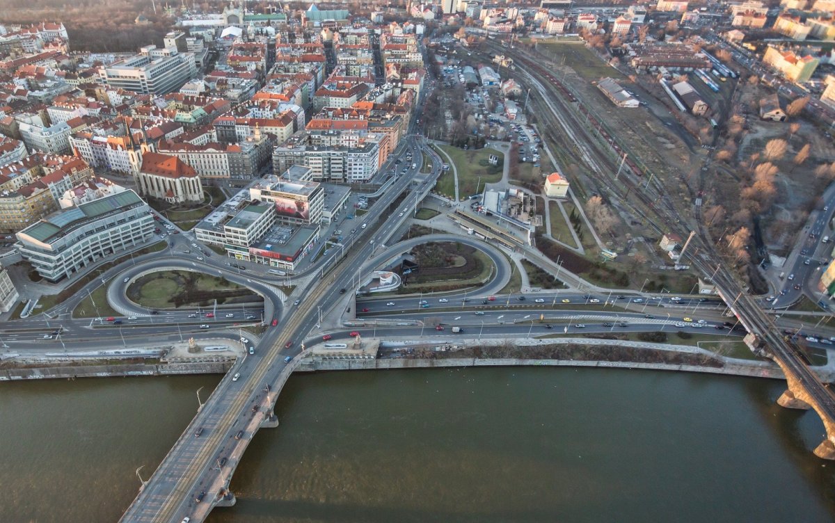 Řešené území pro Vltavskou filharmonii,