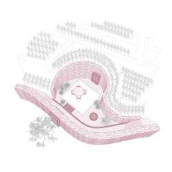 Degustační prostor Fibonacci, Marco Maio Architects: Axonometrie