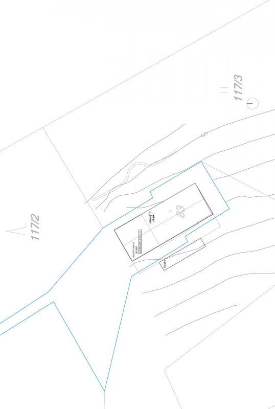 Rodinný dům v Krkonoších, Fránek Architects / Zdeněk Fránek, situace