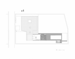 plusminusarchitects, Rodinný dom Rusovce, půdorys 2. NP – foto