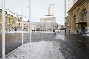 Autobudové nádraží  La Chaux-de-Fonds, frundgallina architectes fas sia, Foto