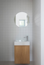 Koupelna (Terasový dvojdům v Krči, martin cenek architecture)