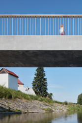 Lávka přes řeku Lubinu v Příboře, Petr Tej, Marek Blank, Jan Mourek