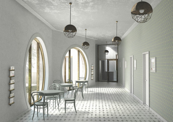 Porodní dům na Letné, 18. přehlídka diplomových prací, 2. místo