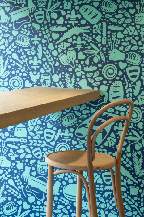 Interiér řemeslné pekárny William Thomas Artisan Bakery v Brně, Atel!er / Kateřina Horych