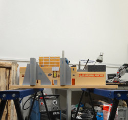 Model - Konverze bývalého průmyslového areálu v ulici V Chobotě, Český Brod (Vojtěch Tecl, Adam Šustek, Tereza Brussmannová, Savka Marenić) - studie 2021