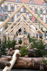 Dětská vesnička na Zelném trhu v Brně