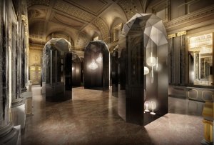 Studio pha, Lasvit VIA LUCIS, výstavní stánek, vizualizace – foto