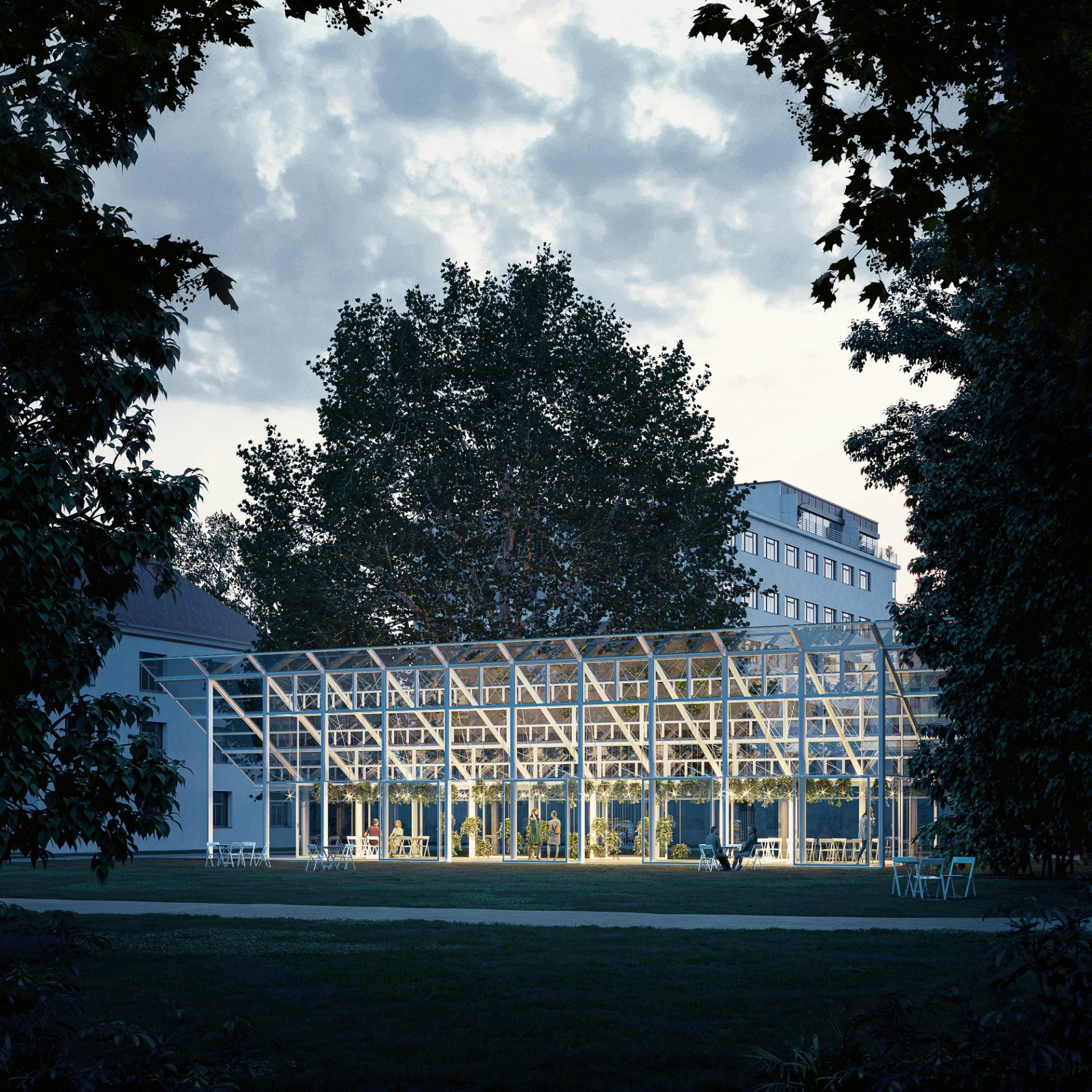 Mendelův skleník v Brně, Chybík+Krištof Architekti © monolot