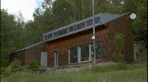 Víkendový dům Kamila Mrvy Na Bečvách (snímek k filmu Muž, který sázel domy)