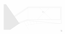 3+1 architekti, Přístavba rodinného domu v Bořislavi, půdorys střechy – foto