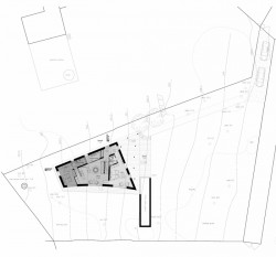 Letní dům u Štěchovic, Znamení čtyř - architekti, situace