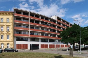 Rezidence Křídlovická v Brně, ateliér RAW (Tomáš Rusín, Ivan Wahla, Libor Šupler, spolupráce Promed Brno s. r. o.)