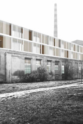 Ing.arch. Patrícia Botková, Mgr.art. Marián Stanislav, Ing.arch. Radovan Krajňák: Návrh sociálního bydlení Brno; 1. Cena, 7. Ročník, 2015 - foto