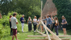 Supergola, foto z výstavby, [1:1] WORKSHOP