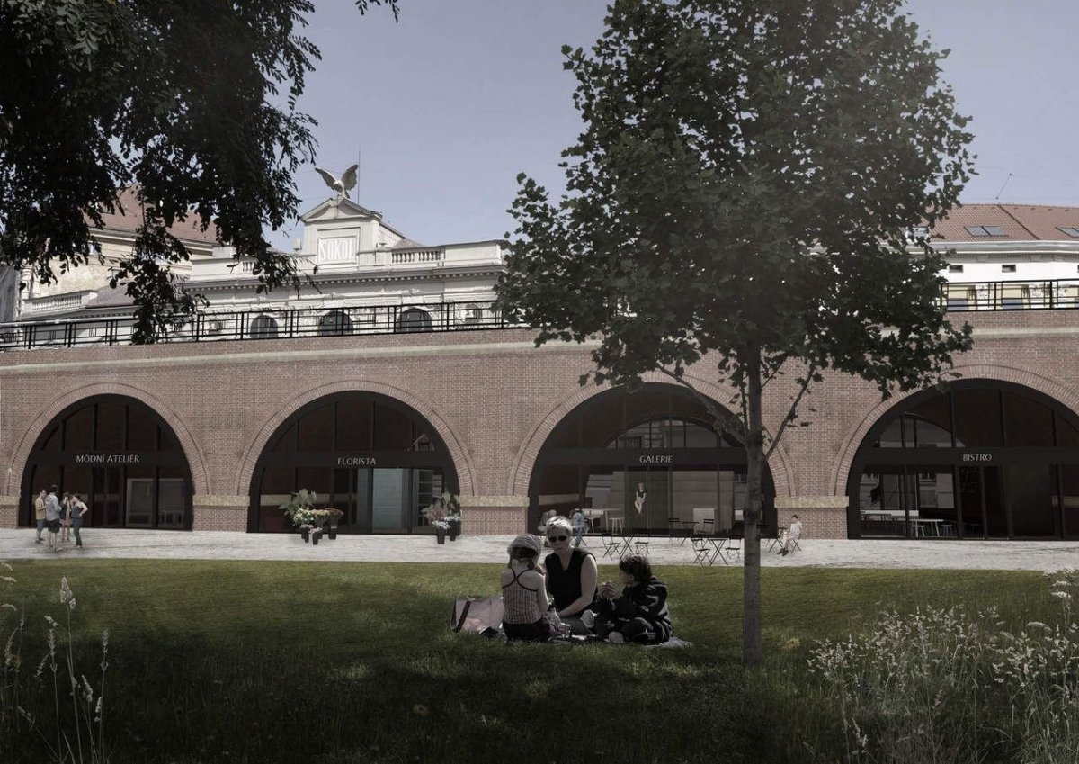 MOBA studio, Negrelliho viadukt, Park Viadukt, vizualizace – foto