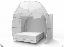 COCO - ART Villas Costa Rica, ARCHWERK + Formafatal, moskytiéra 3D, formafatal