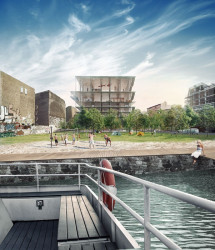 Vizualizace vítězného návrhu týmu ŠPROM z Brna – foto