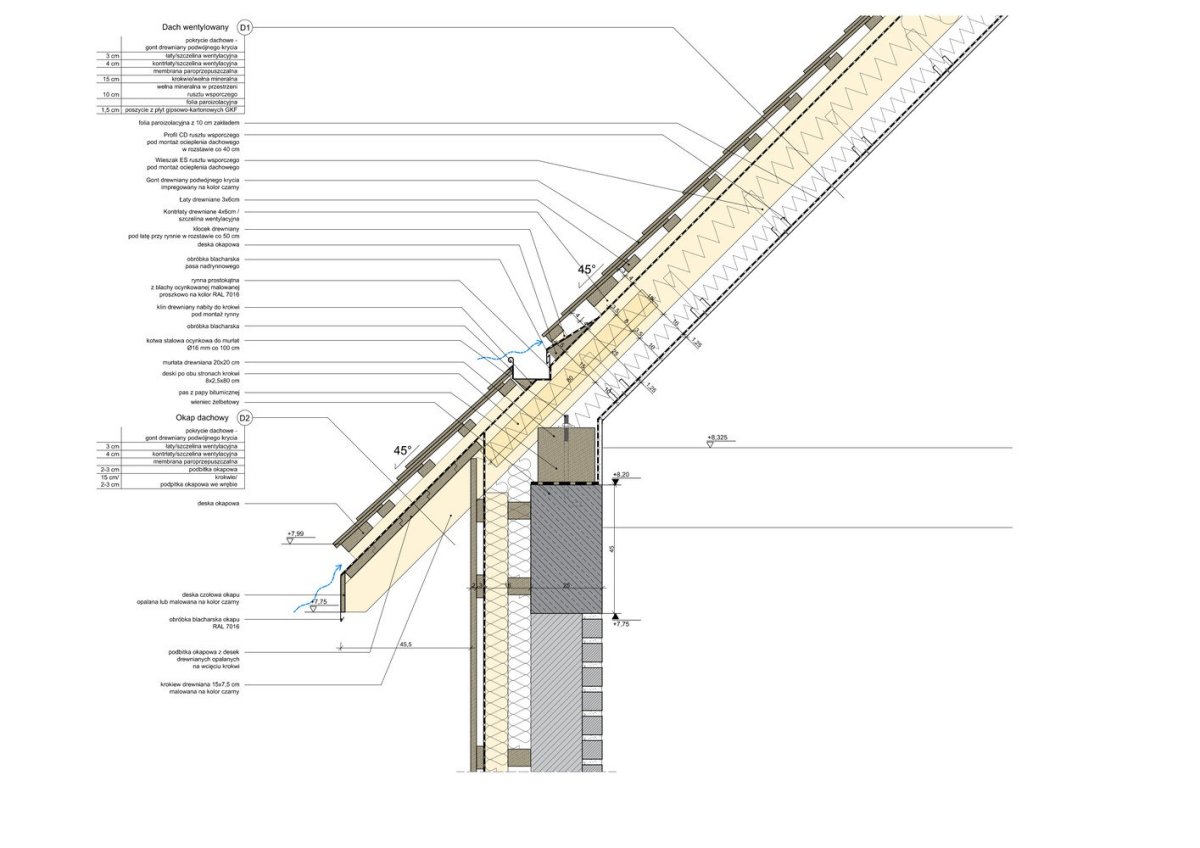 Detail konstrukce