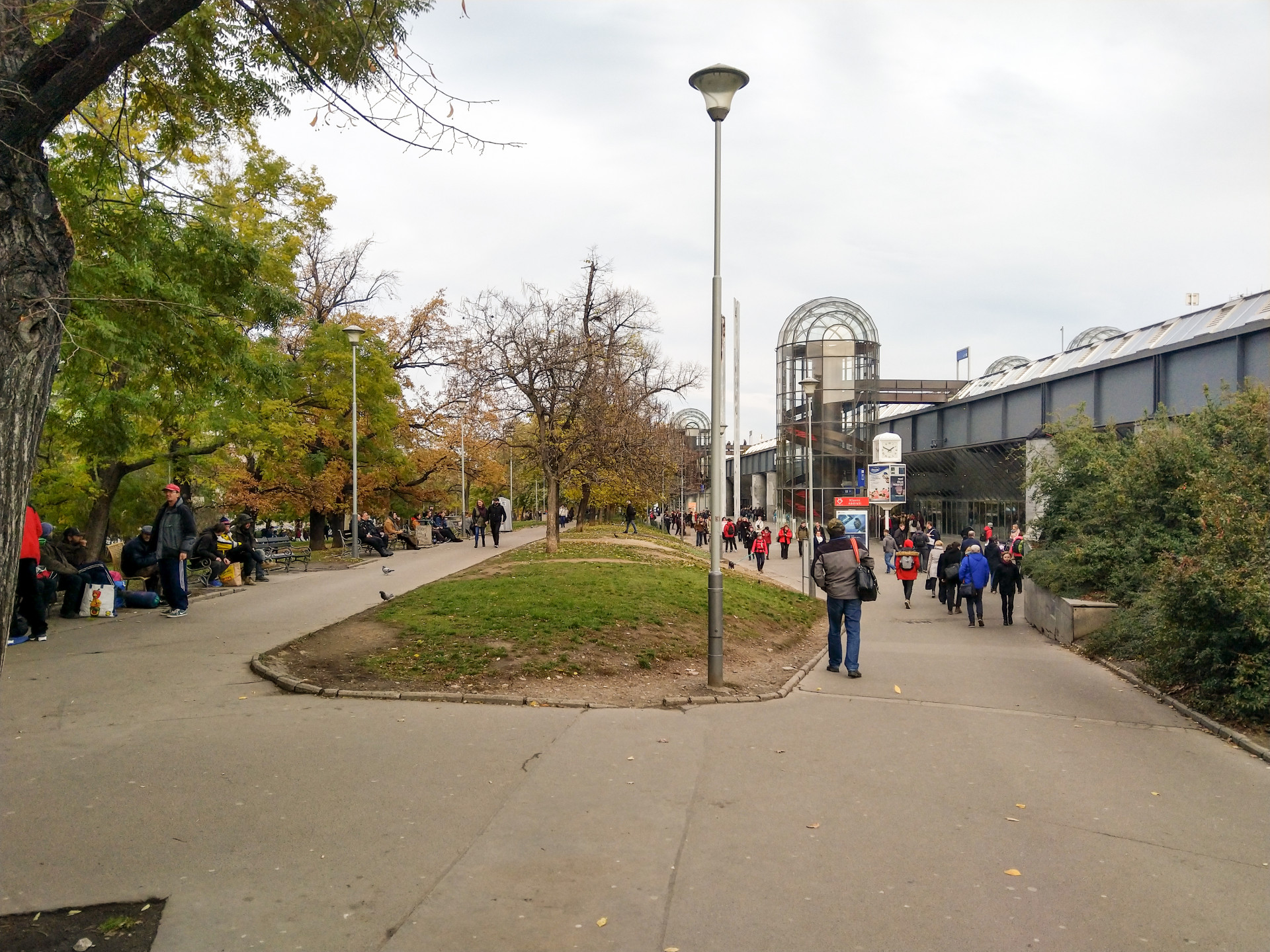 Vrchlického sady. Zdroj: Institut plánování a rozvoje hl. m. Prahy (IPR)