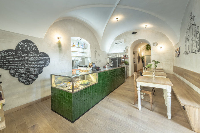 Bistro Monk od edit! architects v Praze