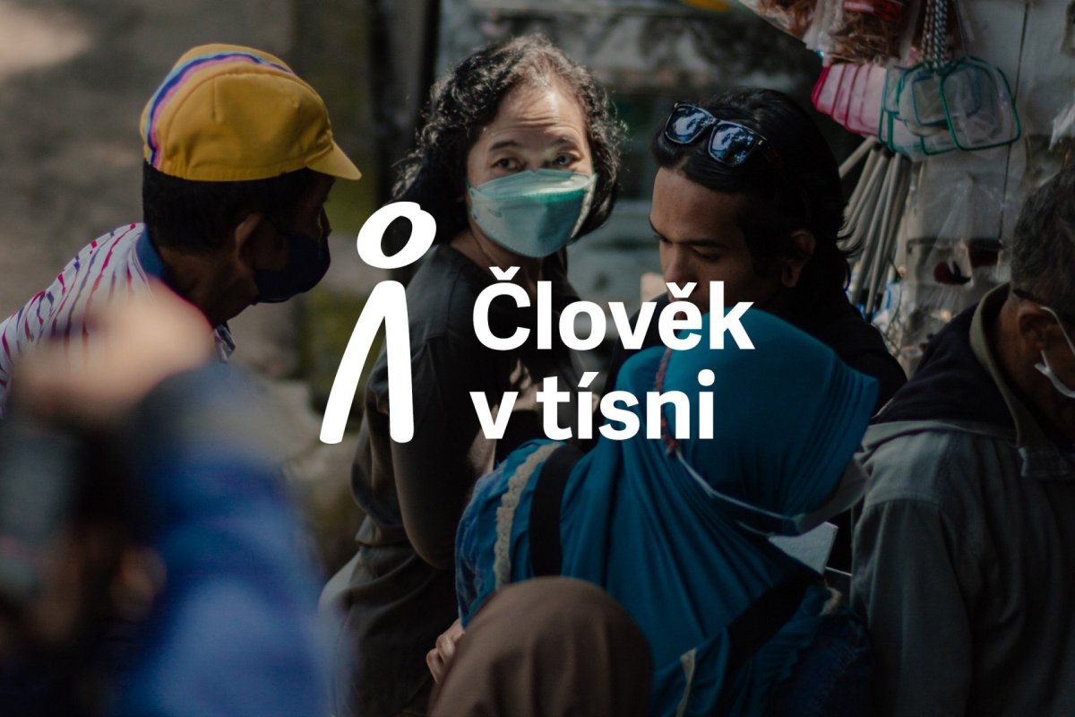 Studio Marvil (Olga Benešová, Jiří Karásek, Tereza Saitzová, Vojtěch Vavřín, Pavel Zelenka) / vizuální styl pro neziskovou organizaci Člověk v tísni