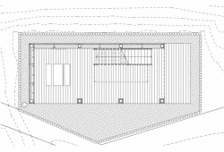 Věž na Dubni, půdorys 1NP, FKF Design