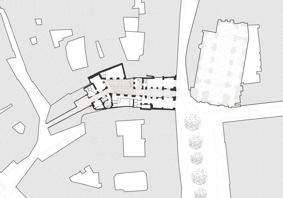 Rekonstrukci činžovního domu v Havelské ulici, QARTA Architektura: Situace