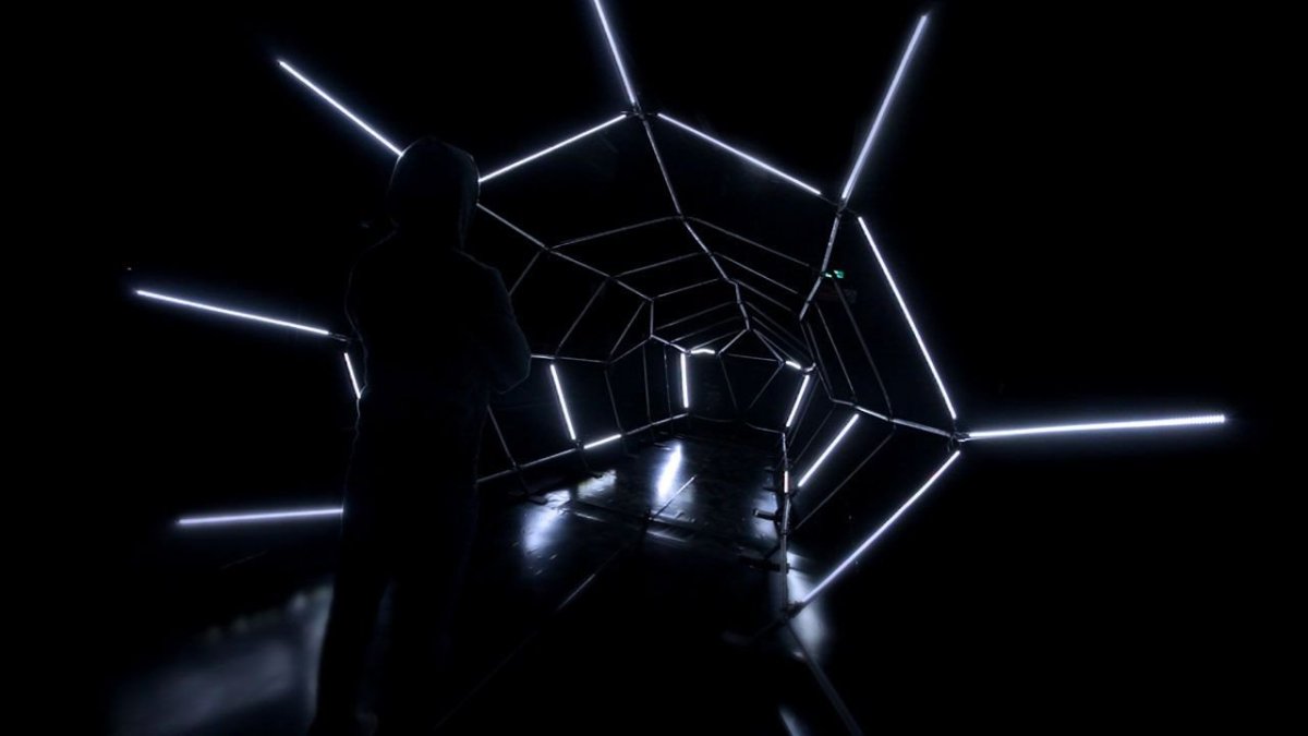 festival světla Signal, ukázka z programu: NOHISTA – INSTALACE