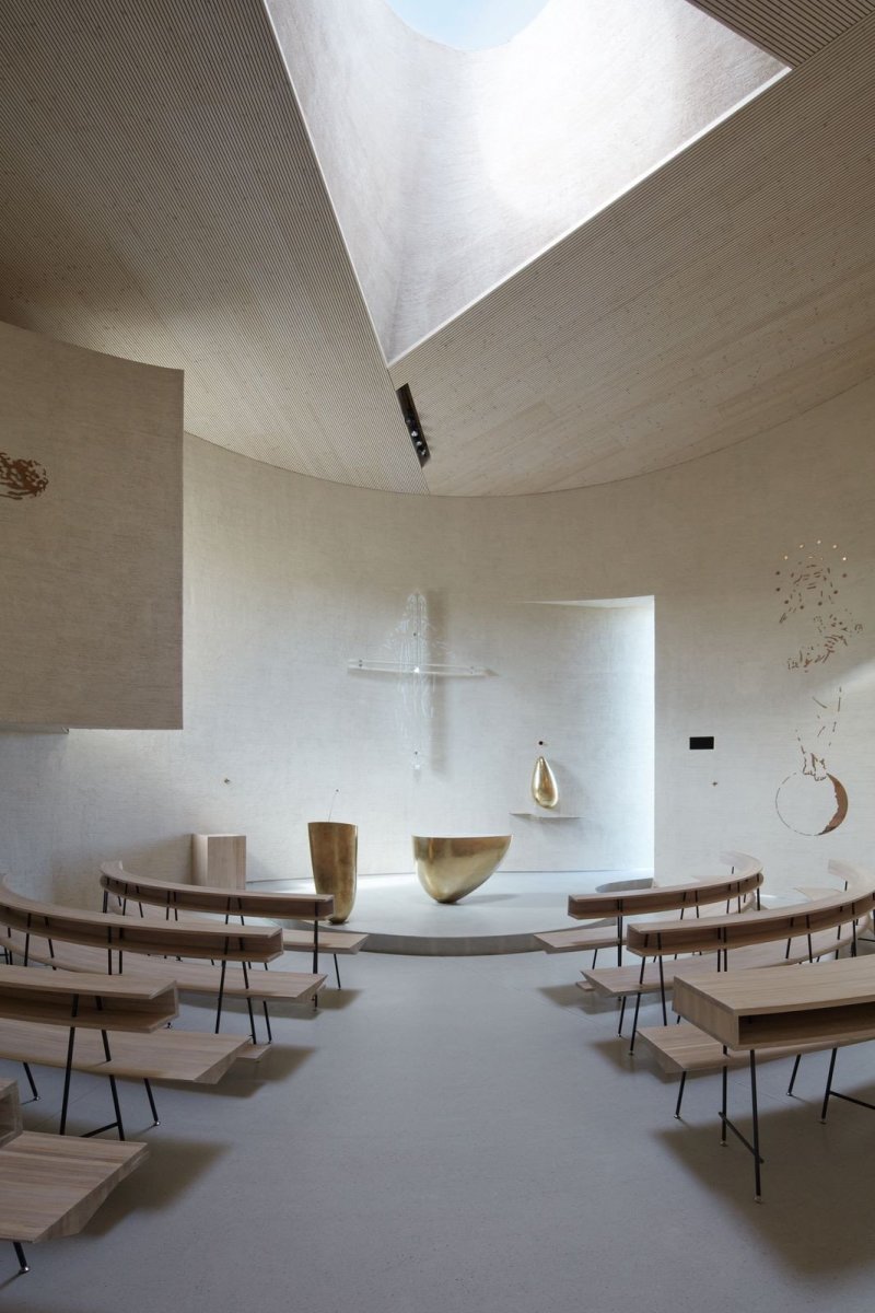 Atelier Štěpán, kostel v Sazovicíh, foto