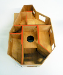 RD v Pardubicích, model, ZETTE ateliér