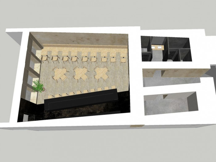 Zavoral Architekt, HAVRAN café—steak—bar – foto