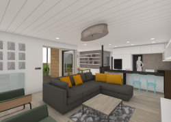 Pasivní rodinný dům, Irena Truhlářová, ARCHCON - vizualizace