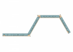 Vítěz letošní ceny Mies van der Rohe, panelákový dům deFlat v Amsterdamu od NL architects a XVW architectuur, půdorys