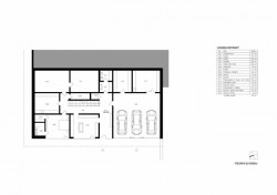 Rodinný dům Heroltice, Martin Klimecký, půdorys suterénu